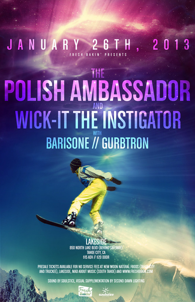 Winter 2012 Tour Poster